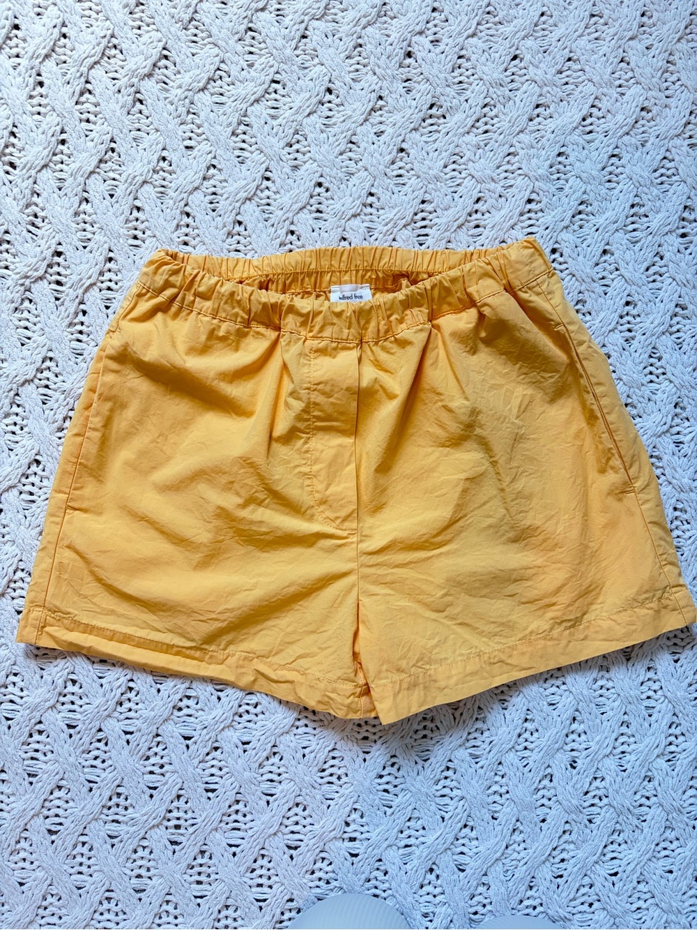 Wilfred Free Cotton Shorts - Tangerine Orange Colour - Size XS